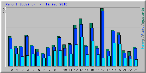 Raport Godzinowy -  lipiec 2016