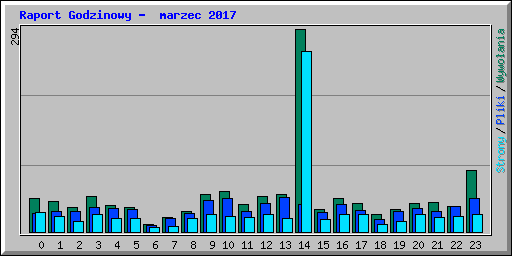 Raport Godzinowy -  marzec 2017