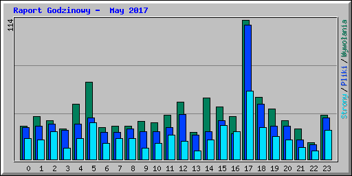 Raport Godzinowy -  May 2017