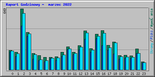 Raport Godzinowy -  marzec 2022