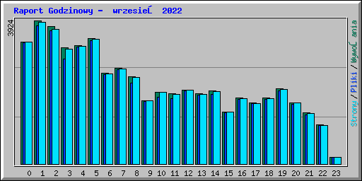 Raport Godzinowy -  wrzesień 2022