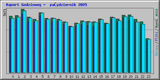 Raport Godzinowy -  październik 2025