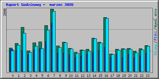 Raport Godzinowy -  marzec 2026